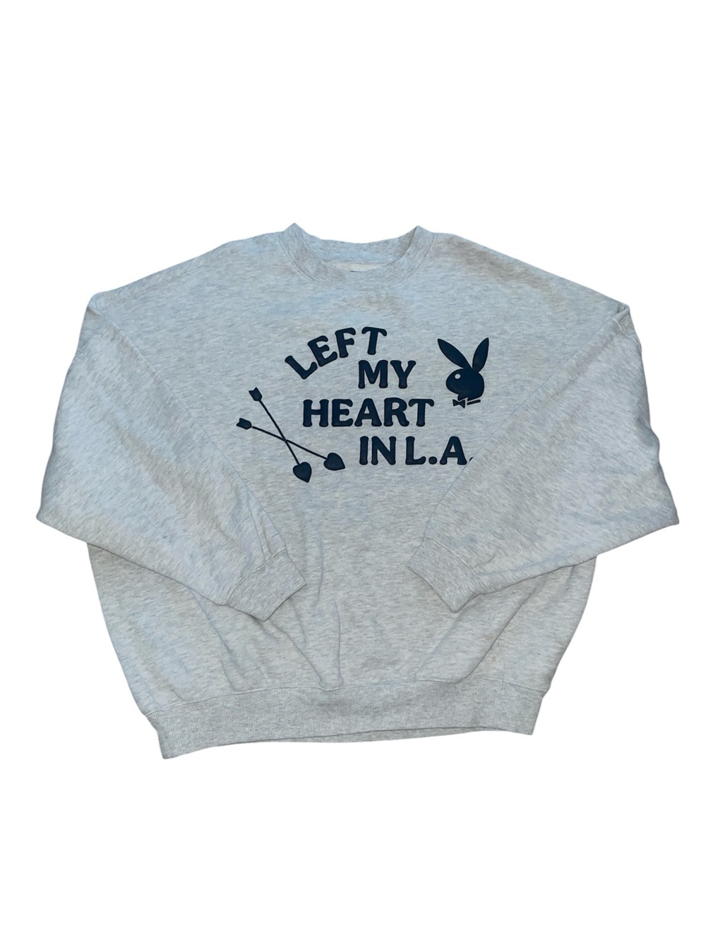 Playboy left my heart in LA crewneck